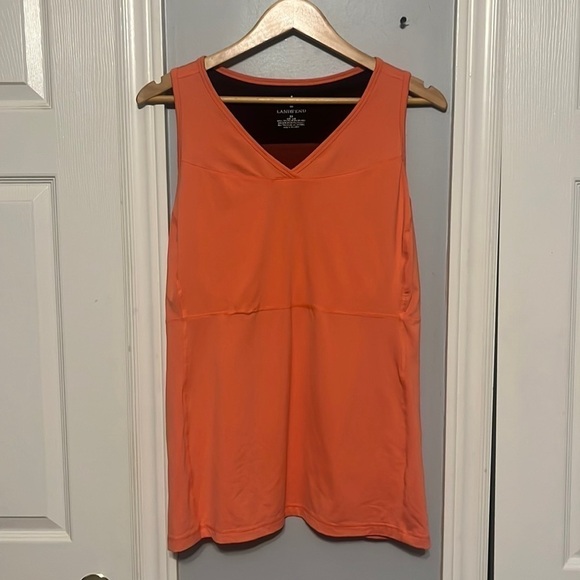 Lands' End Women Active Gym Yoga Tank Top - Picture 2 of 8